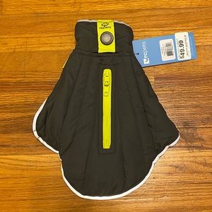 Dog jacket with LED light